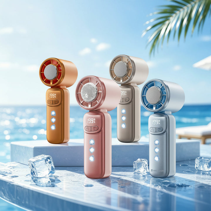 CoolVela™ – Kompakter Handventilator für angenehme Abkühlung unterwegs