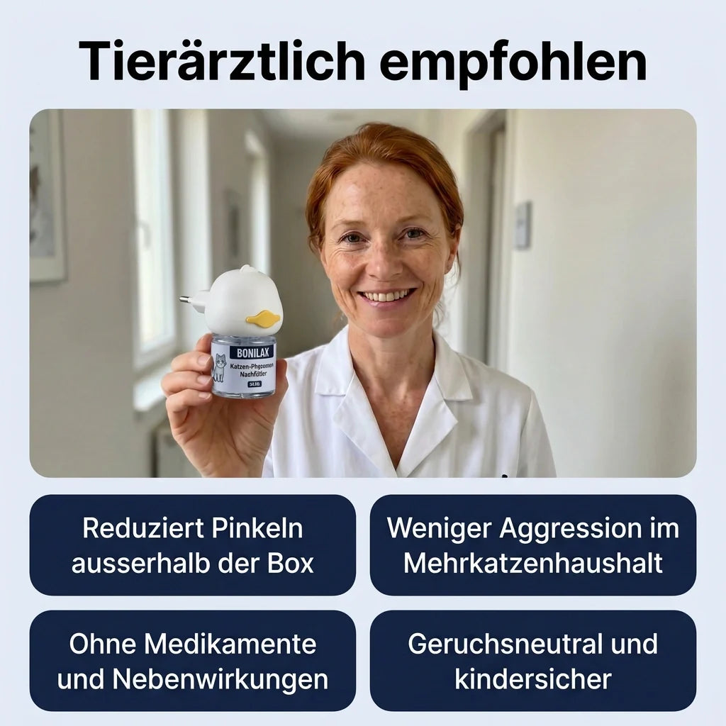 Calmora™ – Beruhigungsdiffusor für stressfreie, ausgeglichene Katzen