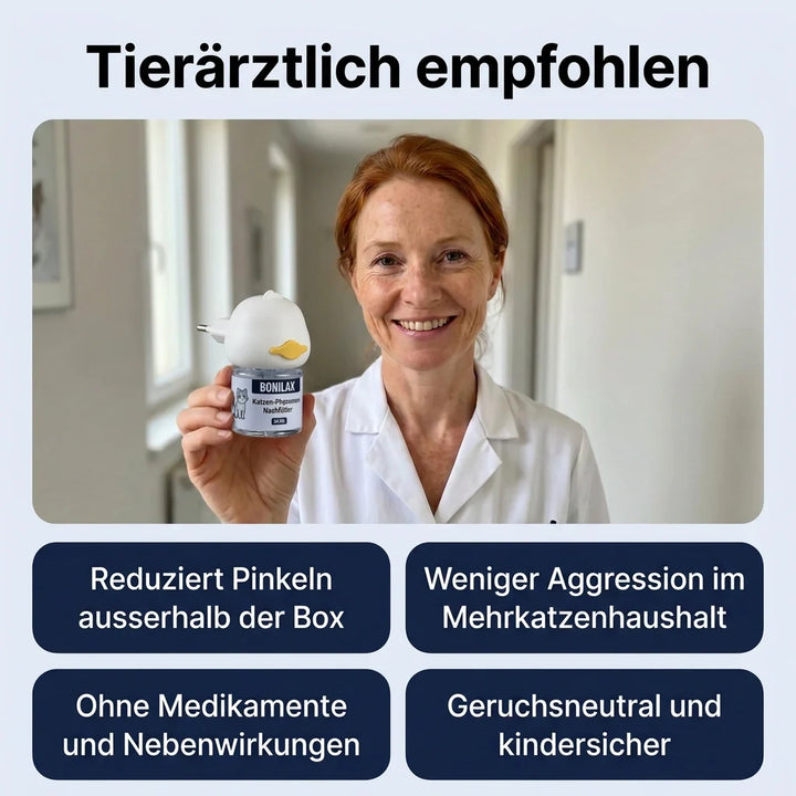 Calmora™ – Beruhigungsdiffusor für stressfreie, ausgeglichene Katzen