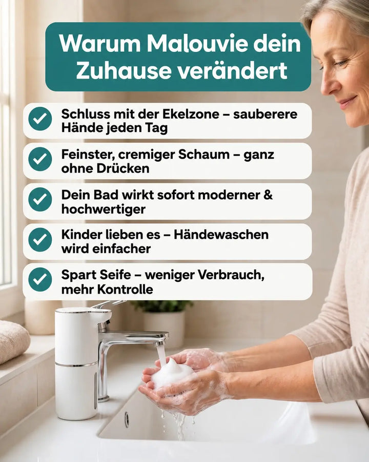 SchaumGlanz™ Automatischer Schaumseifenspender