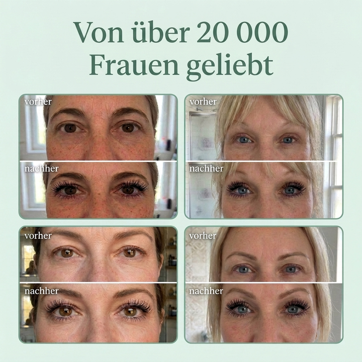 WimperGlanz™ Mascara mit Wachstumsserum