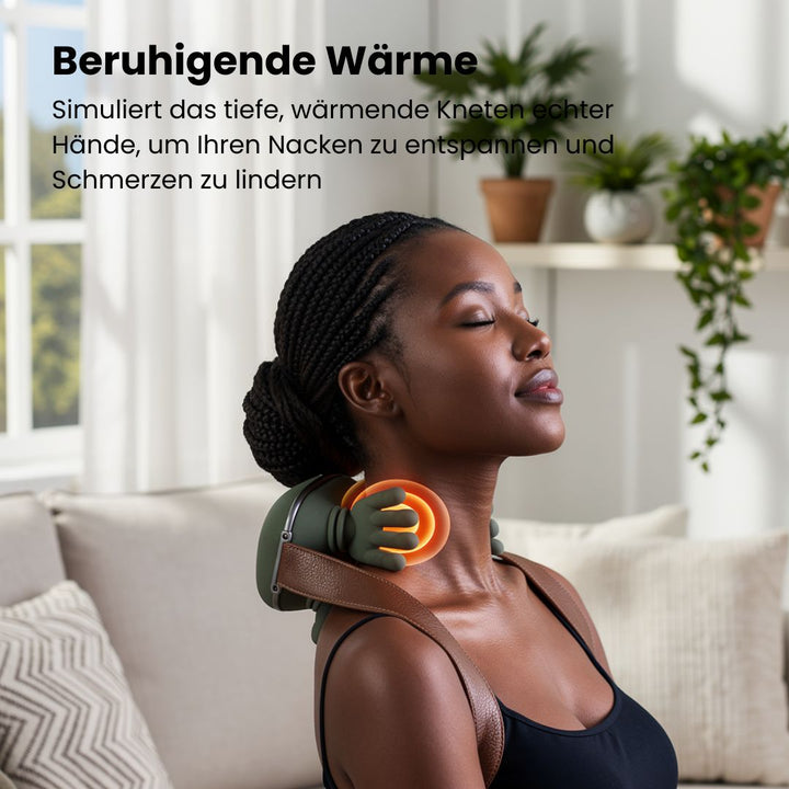 Massagegerät für Nacken & Schulter | Nackenmassage zuhause für geschmeidige Muskeln | Nackenia