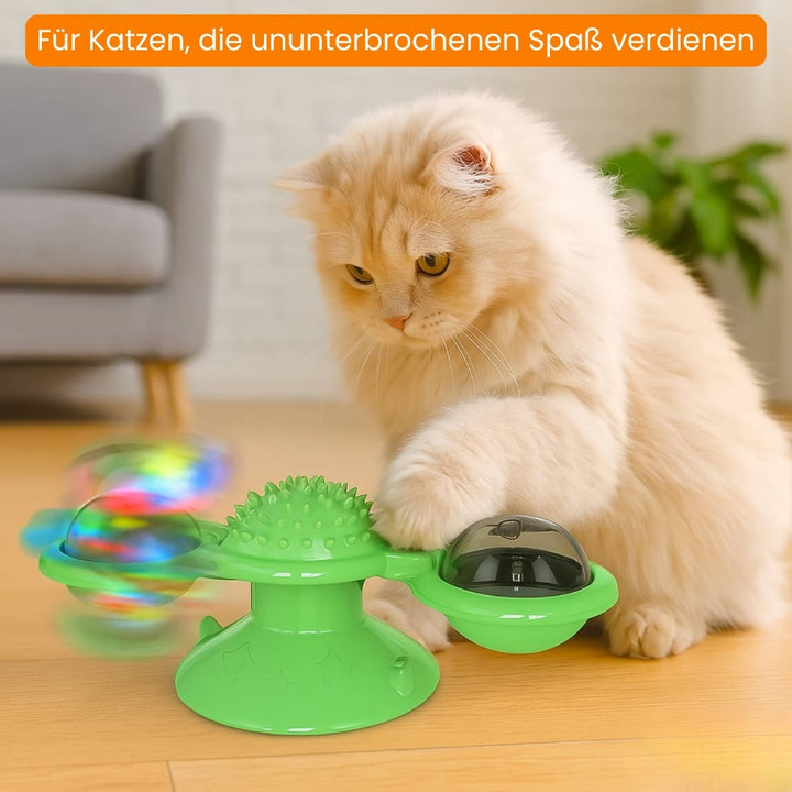 Katzenspielzeug | Interaktives Katzenspielsachen mit Katzenminze | MiauwSpiel