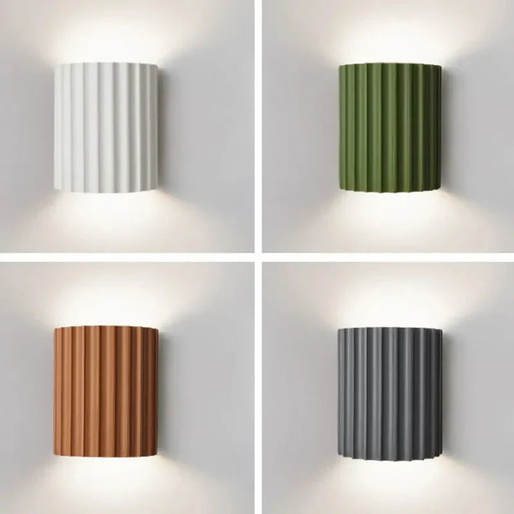 Moderne Wandlampe | Wandleuchte für innen | LED Wandlichter für Wohnzimmer | Veluna
