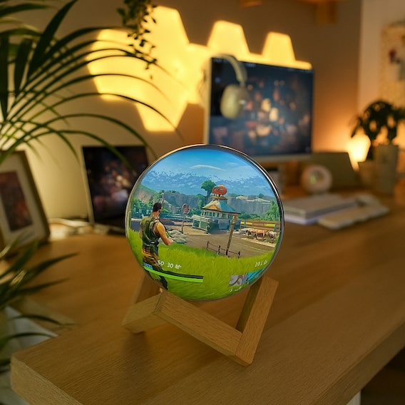 Personalisiertes Geschenk | Digitales Geschenk für Geburtstag oder Jubiläum | MomenteKugel