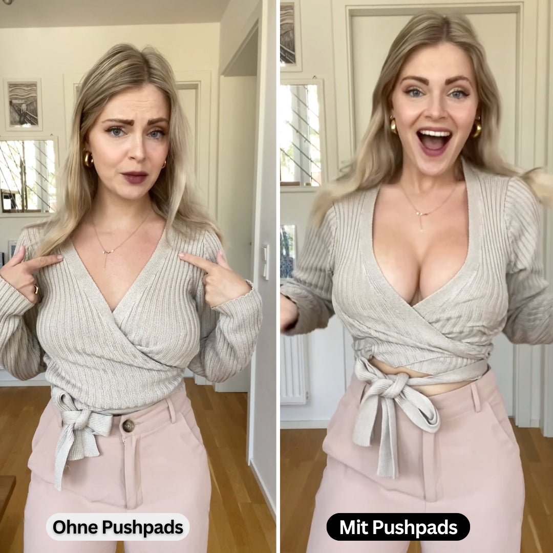 Pushpads Original Nippelcover für volles Dekolleté in Sekunden