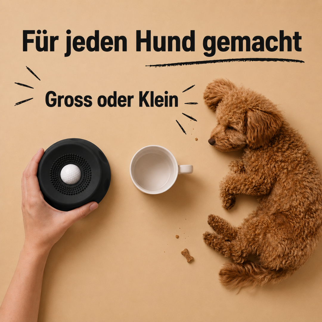 SchleckNapf™ Napf für flüssige Leckerlis