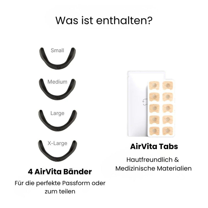 Nasenstrips für Sport, Schnarchen und mehr | Nasenpflaster | AirVita