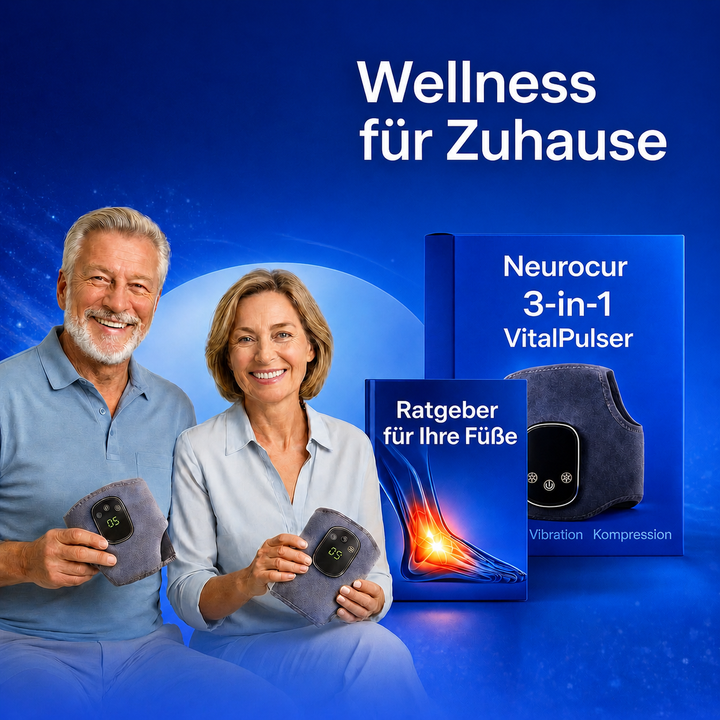 Vital Pulse™ – Beleben Sie müde Füße mit sanfter Wärmetherapie