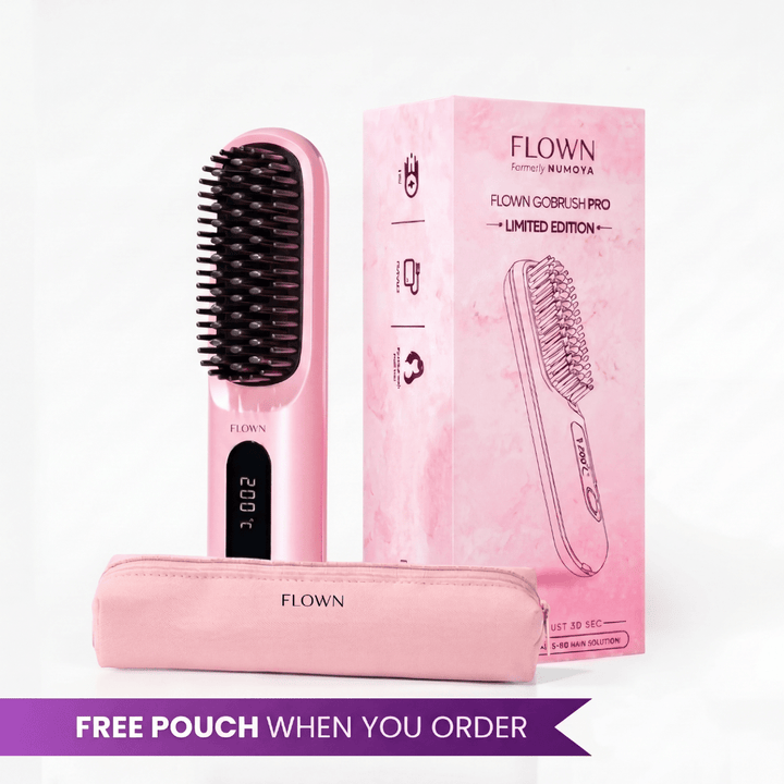 FLOWN (ehemals Numoya Portable Straightener Brush) – GoBrush PRO