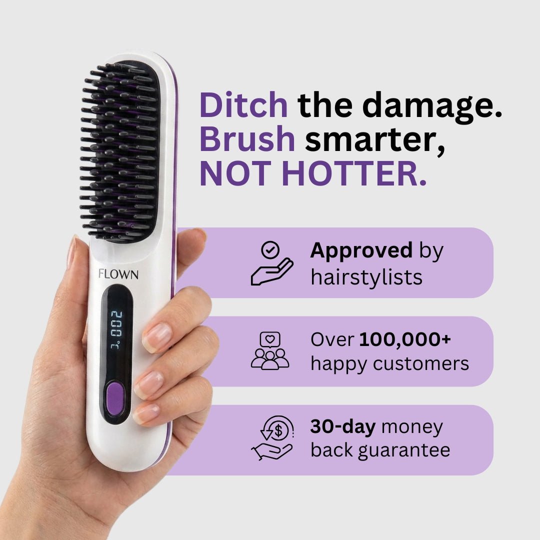 FLOWN (ehemals Numoya Portable Straightener Brush) – GoBrush PRO