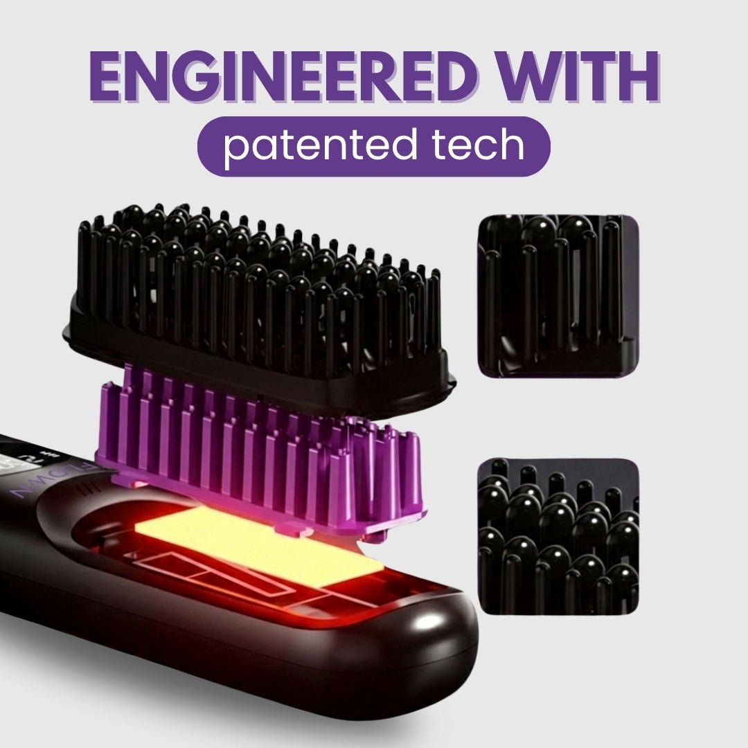 FLOWN (ehemals Numoya Portable Straightener Brush) – GoBrush PRO