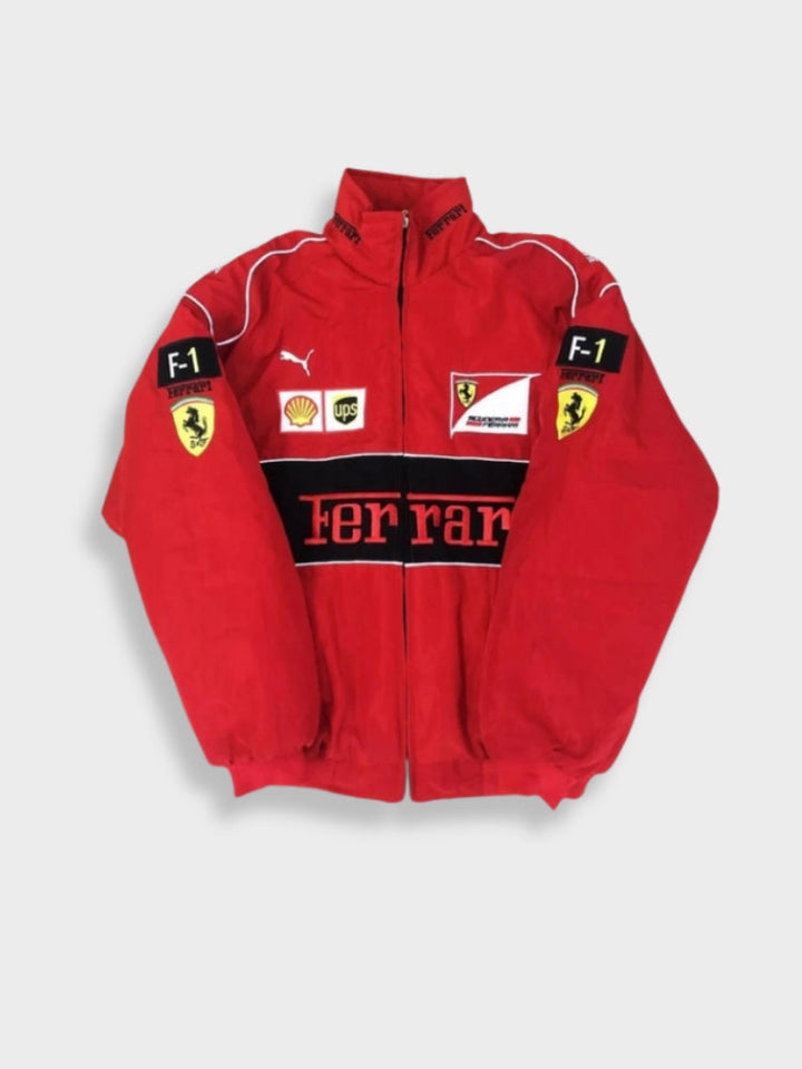 🏁 Gisela™ – Vintage Ferrari Rennfahrerjackev