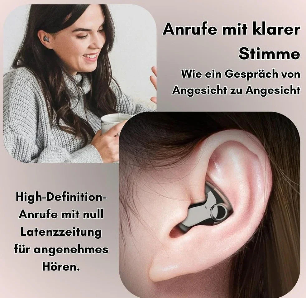 Ohrstöpsel für Schlaf und Alltag | Ultraflache Bluetooth Kopfhörer | Schlafkopfhörer | TraumBuds