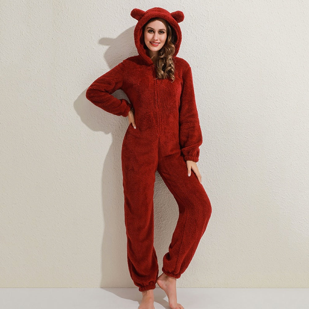 Onesie Jumpsuit für Damen | Fleece Overalls | Schmusi
