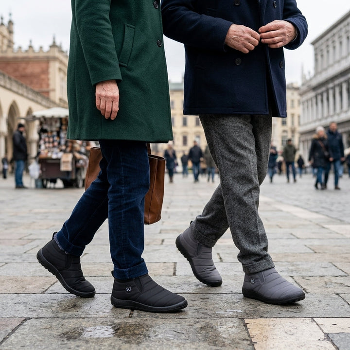 FußWohl™ Warme Winter-Slipper mit Plüschfutter