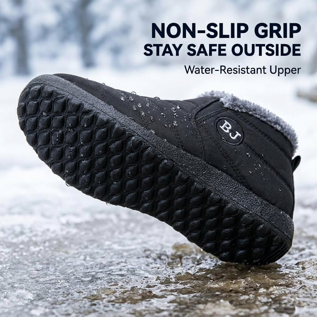 FußWohl™ Warme Winter-Slipper mit Plüschfutter