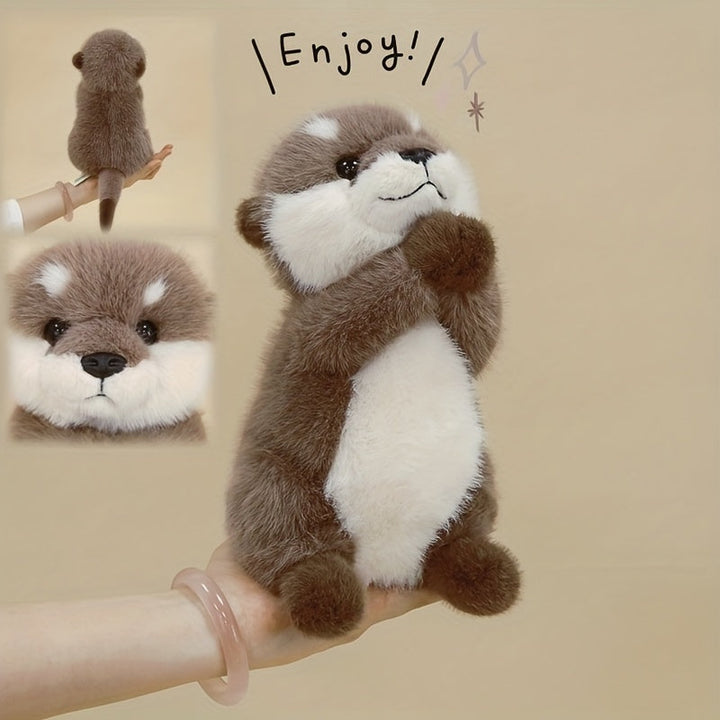 Otter Kuscheltier | Süßes Kuscheltier gegen Stress | Plüschtier für Kinder und Babys | CutiOtter