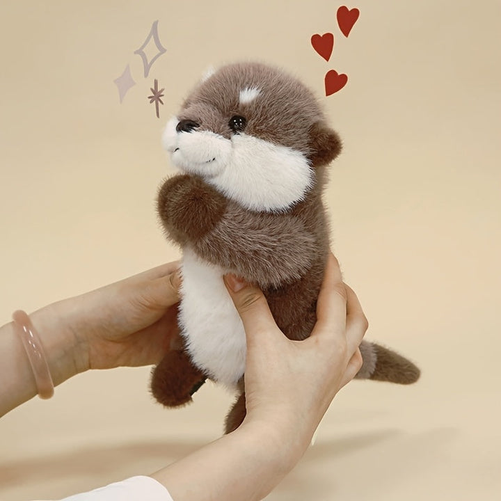 Otter Kuscheltier | Süßes Kuscheltier gegen Stress | Plüschtier für Kinder und Babys | CutiOtter