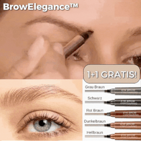 BrowElegance™ – Microblading-Augenbrauenstift, präzise, natürlich & langanhaltend [1 + 1 Gratis]