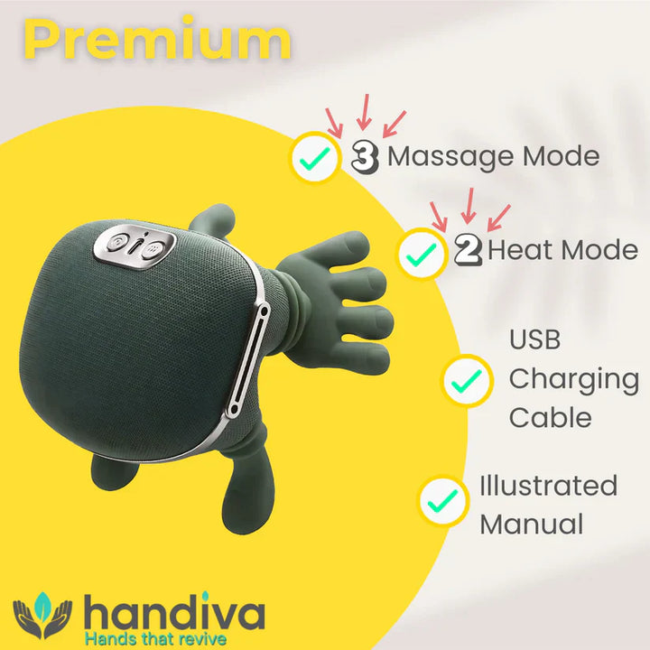 Handiva™ – Echtes Handmassagegerät für Nacken und Schultern