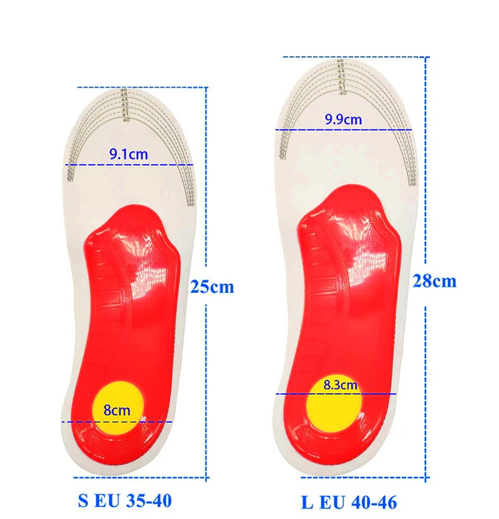 OrthoSole™ | Fuß- und Hüftschmerzen einfach gesund laufen (1 Paar)