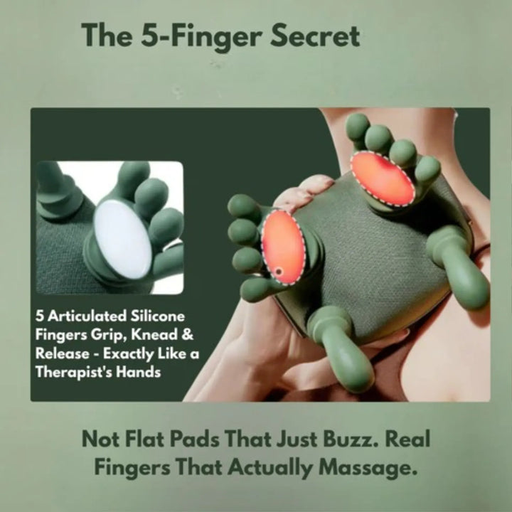 NackenHand™ Tragbares Nacken- & Schultermassagegerät