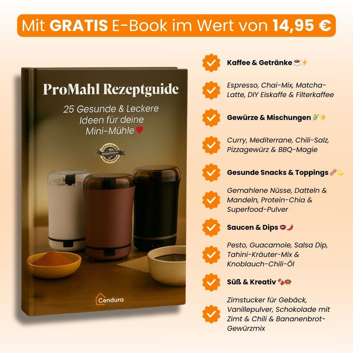 Elektrische Kaffeemühle | Mühle für Kaffee & Gewürz | ProMahl