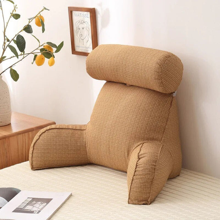 Rückenkissen & Lesekissen | Kissen für Bett & Sofa mit Armlehnen | RelaxKissen