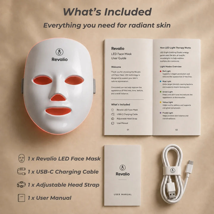 LumiDerma™ – LED-Gesichtsmaske für intensive Beauty-Pflege zu Hause