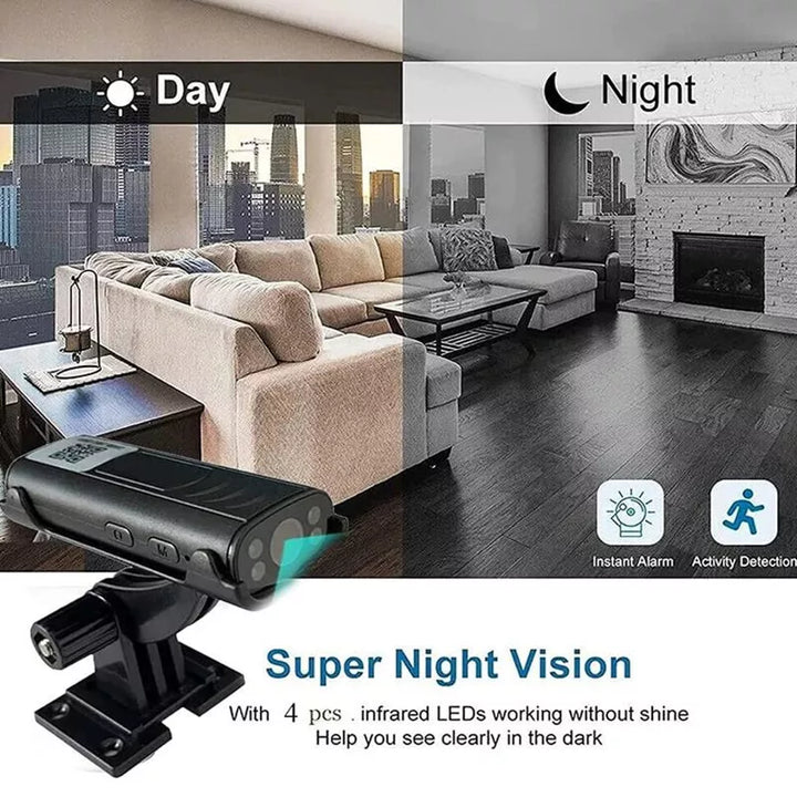 Mini Smart Home Wifi Kamera™ - Schützen Sie Ihr Zuhause jederzeit und überall!