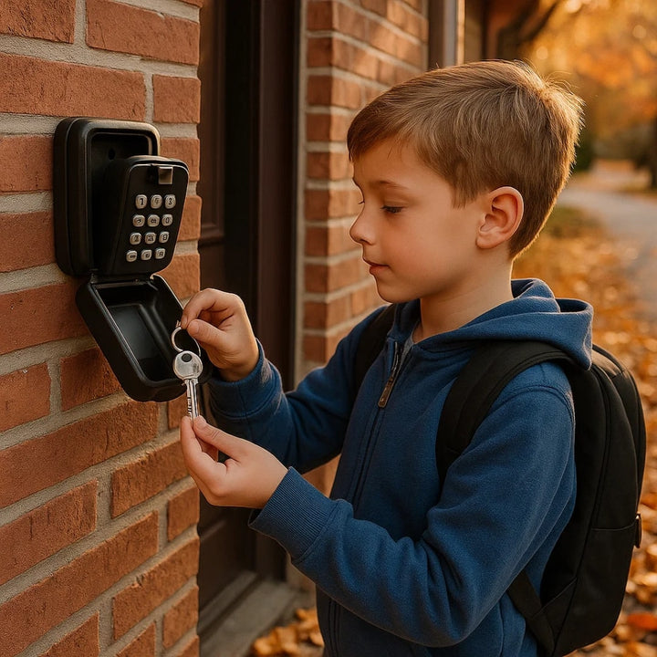 Schlüsseltresor Außen | Schlüsselsafe mit Code | SafeHaus