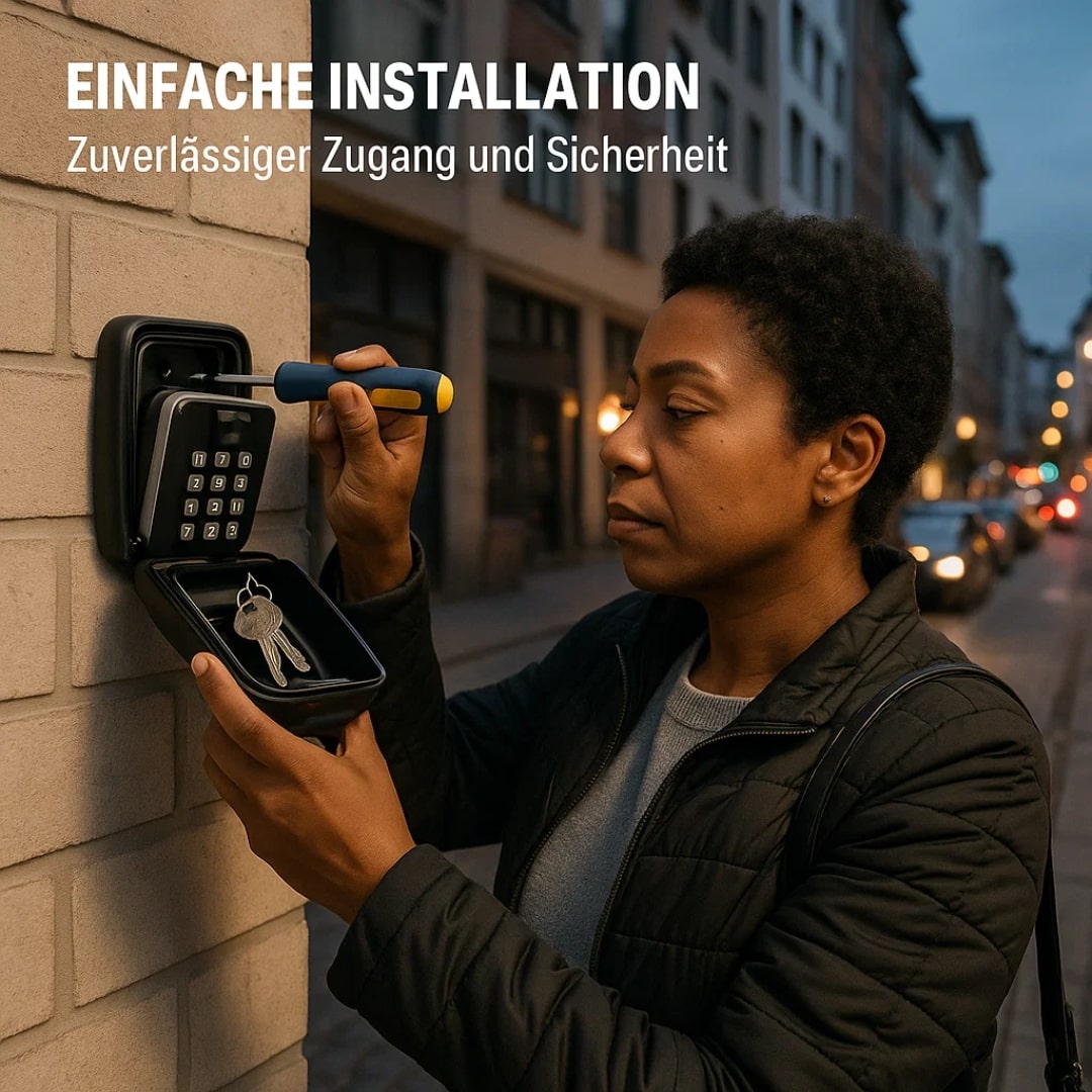 Schlüsseltresor Außen | Schlüsselsafe mit Code | SafeHaus