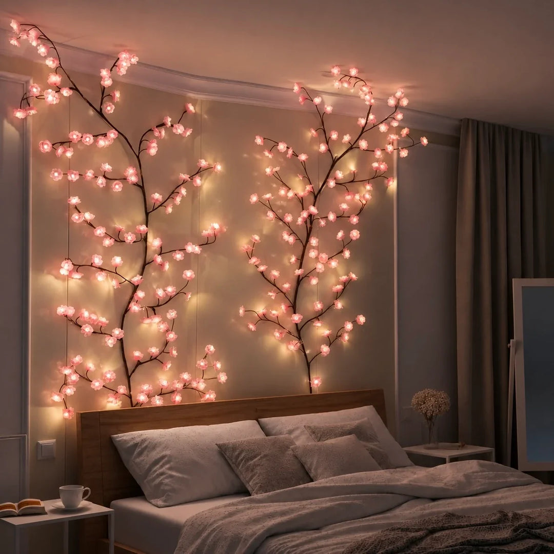 BlütenGlow™ LED Kirschblüten-Girlande