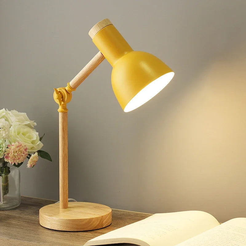 Schreibtischlampe aus Holz | Tischlampe | HolzLicht