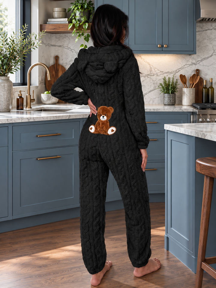 KuschelBär™ Flauschige Damen-Nachtwäsche für gemütliche Stunden