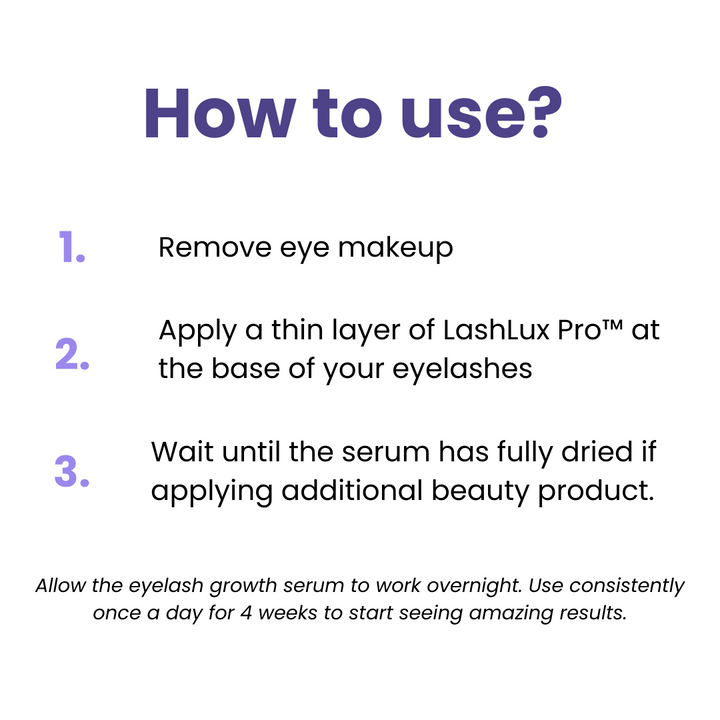 1+1 GRATIS | LashLux Pro™ -  Wimpernwachstumsserum