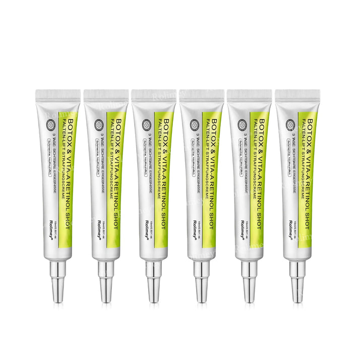 💫👨‍⚕️Jetzt jugendliche Haut zurückgewinnen 💫Rolimey® Botox & Vita-A Retinol Shot Falten-Lift Straffungscreme