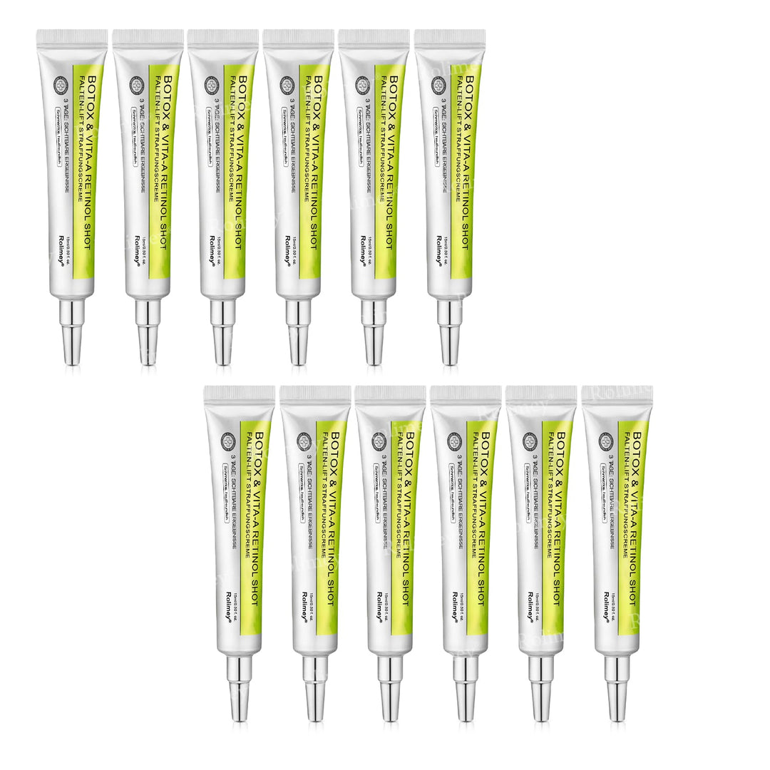💫👨‍⚕️Jetzt jugendliche Haut zurückgewinnen 💫Rolimey® Botox & Vita-A Retinol Shot Falten-Lift Straffungscreme
