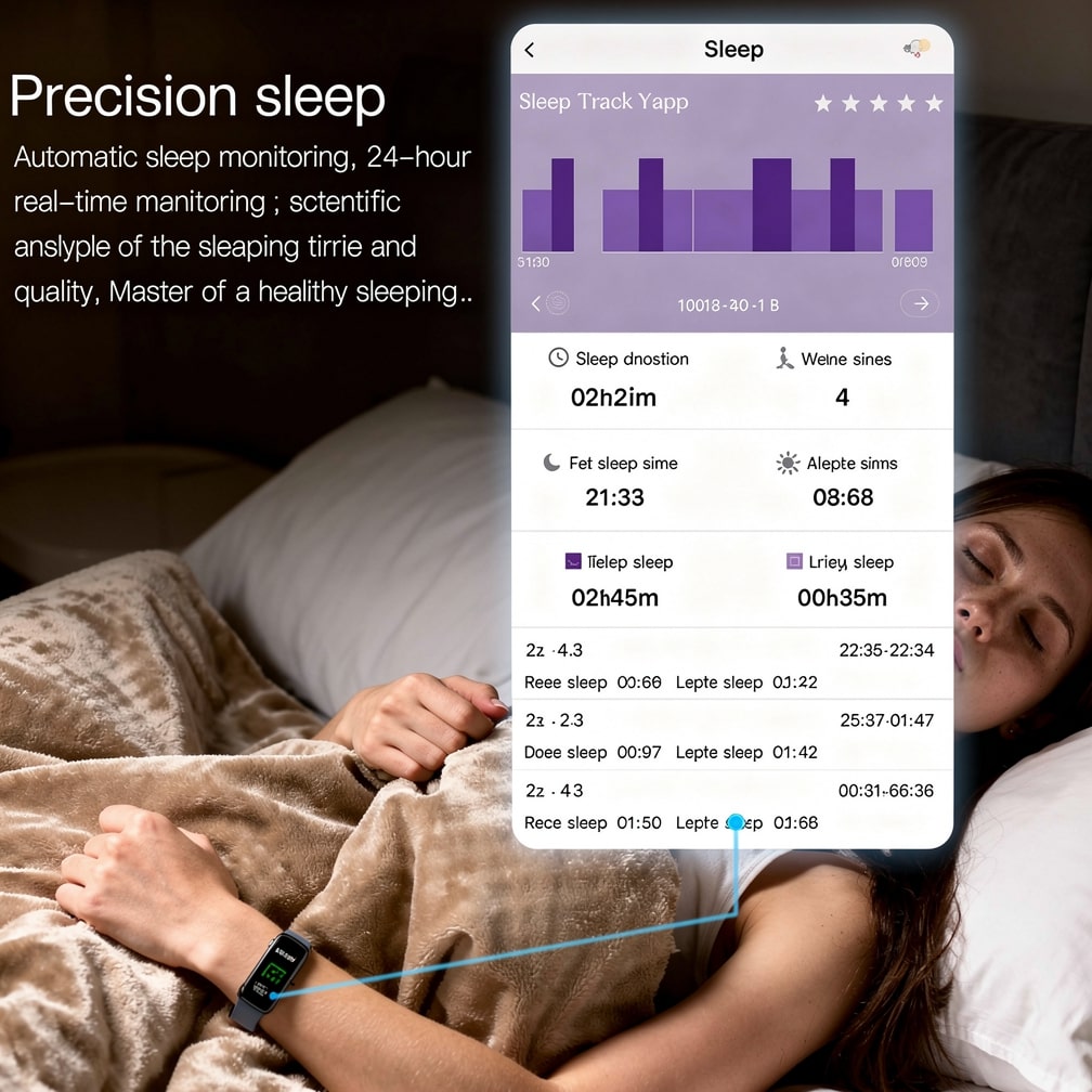 Smartwatch mit EKG, Herzfrequenz, Blutdruck & Schlaftracking für Damen und Herren | Fitness Tracker | Vitaro