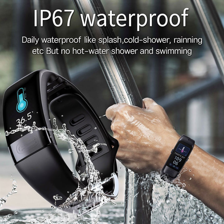 Smartwatch mit EKG, Herzfrequenz, Blutdruck & Schlaftracking für Damen und Herren | Fitness Tracker | Vitaro