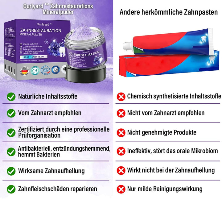 Mineralpulver für Zahnpflege | Zähne Stärken & Schützen | SmileSchutz