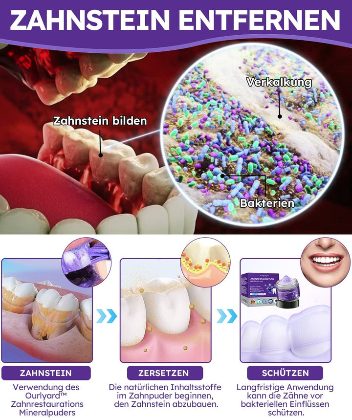 Mineralpulver für Zahnpflege | Zähne Stärken & Schützen | SmileSchutz
