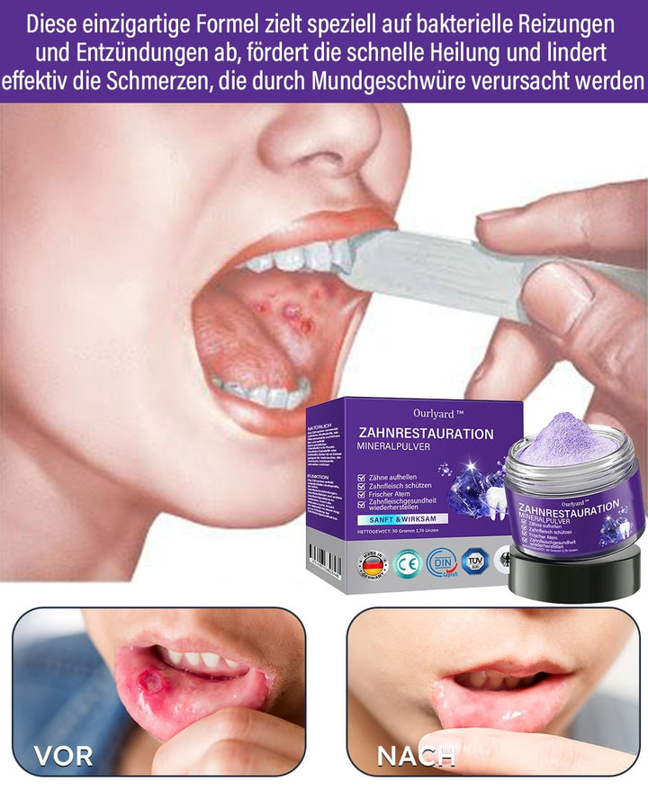 Mineralpulver für Zahnpflege | Zähne Stärken & Schützen | SmileSchutz