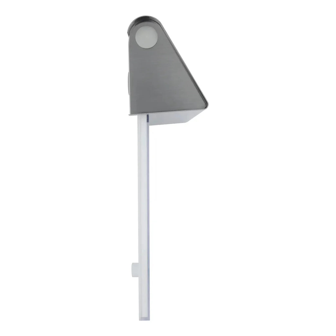 Solar Hausnummer mit LED Beleuchtung ohne Strom aus Edelstahl | Solarno