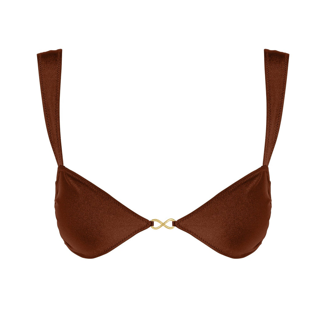 SORIYA Schokoladenfondant Infinity - Balconette Bikini-Oberteil