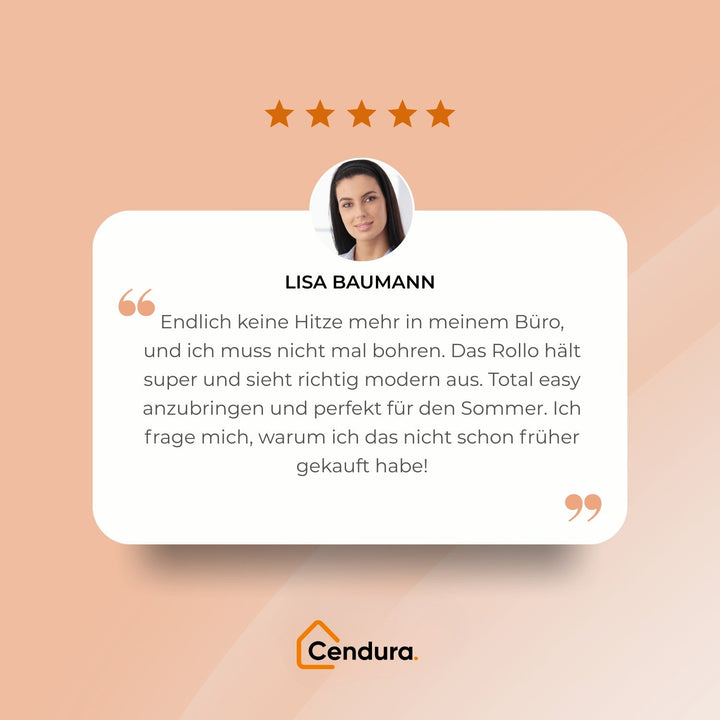 Sonnenschutz & Sichtschutz Rollos ohne Bohren | SonnenSchutz