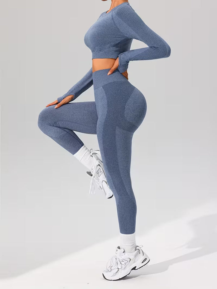 Sport Leggings & Top für Damen | Sportbekleidung | Damen Trainingsanzüge | FlexFit