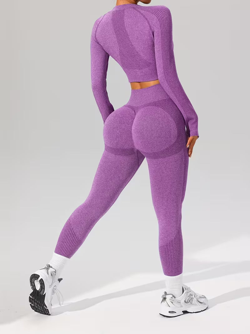 Sport Leggings & Top für Damen | Sportbekleidung | Damen Trainingsanzüge | FlexFit