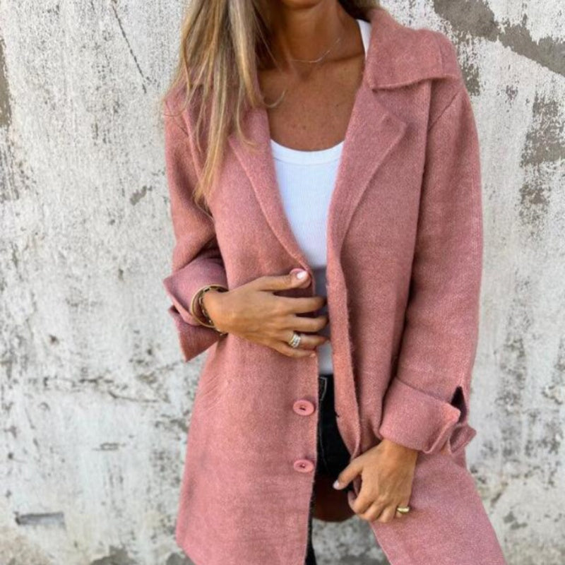 Lisa™ - Elegante Strickjacke mit Knöpfen